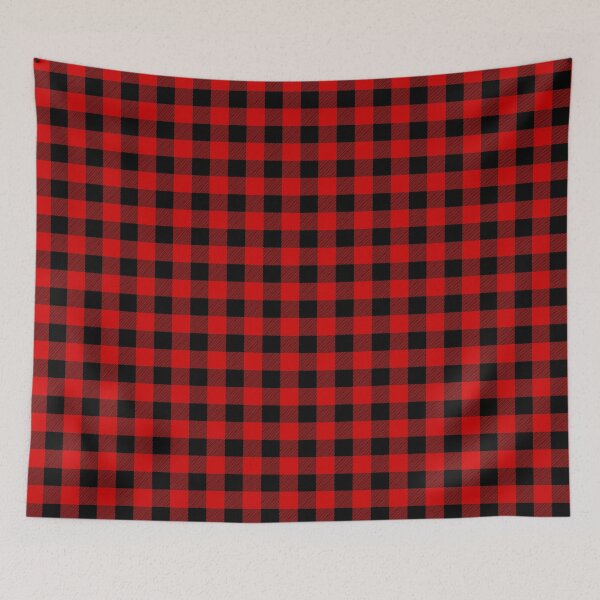 Item preview, Plaid Pattern Santa Clothing & Home Decor Design designed and sold by Design-Maniya.