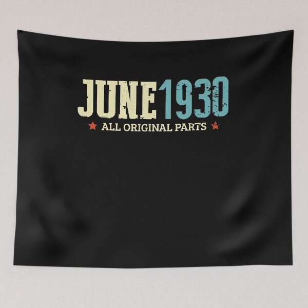 Item preview, Funny June 1930 Original Parts Vintage 91st Birthday designed and sold by lucydao123.