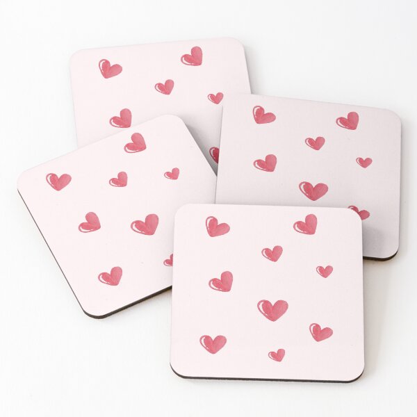 Item preview, Little red hearts designed and sold by Nyanko-Sempai.