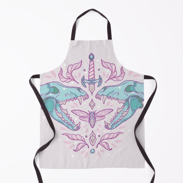 Item preview, Floral Wolf Skull in Pastel designed and sold by VivtheFish.