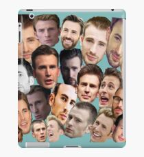 Chris Evans' face edits iPad Case/Skin