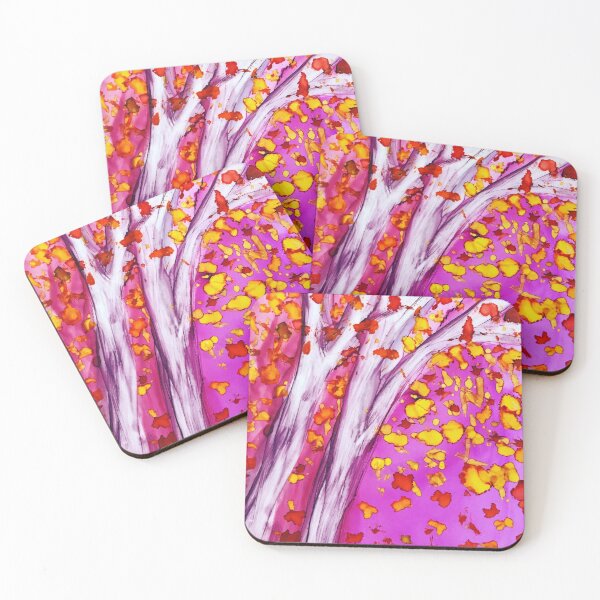 Item preview, Onset of youth - vibrant hot fuchsia bright yellow lilac designed and sold by Mehwish.