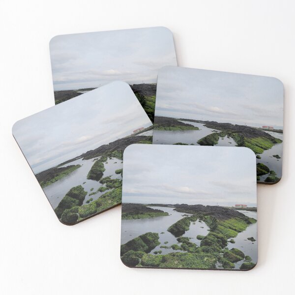 Item preview,  Sunset and windmills projected on the eastern seacoast of Jeju at sunset, Jeju Island.Korea. designed and sold by human8891.