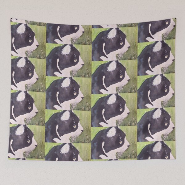 Item preview, Chloe - Tuxedo Cat designed and sold by Maureen Girard.