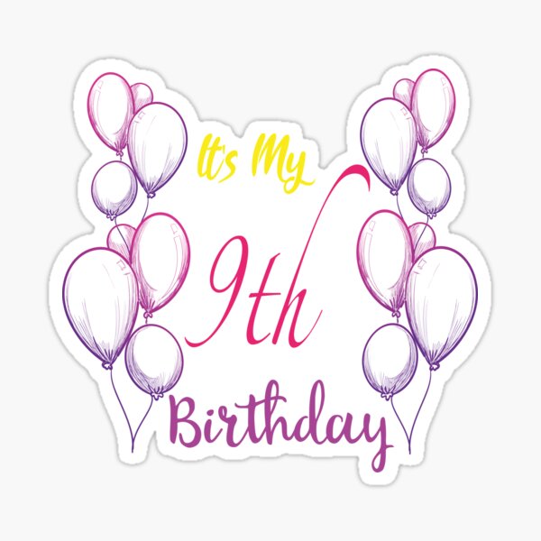 9+ Birthday Stickers