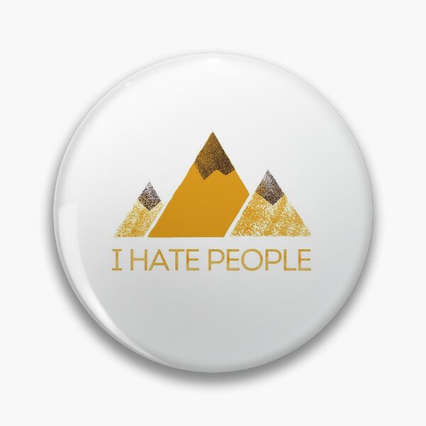 Item preview, I Hate People Mountains designed and sold by MagicArtworks.
