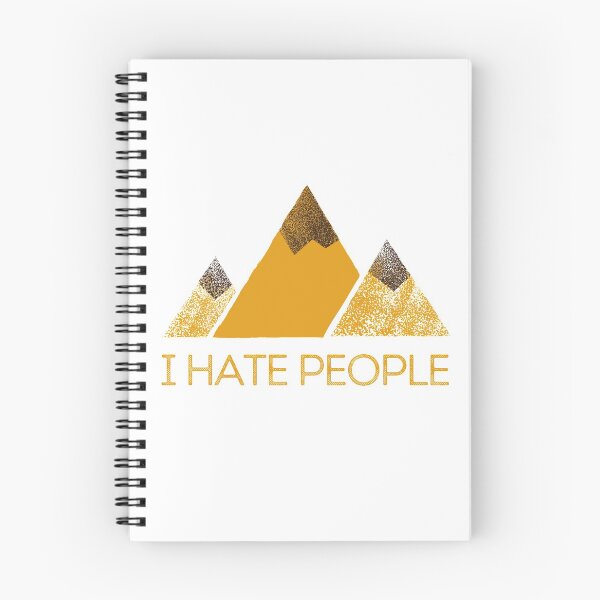 Item preview, I Hate People Mountains designed and sold by MagicArtworks.