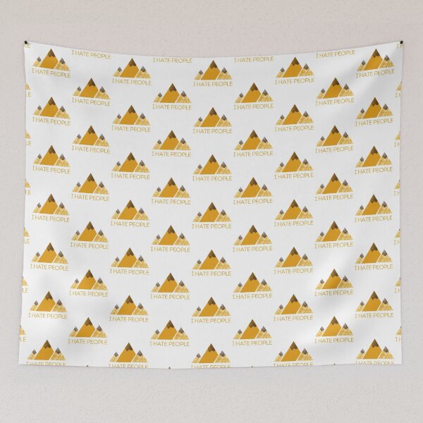 Item preview, I Hate People Mountains designed and sold by MagicArtworks.