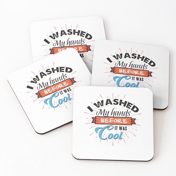 Item preview, I washed my hands before it was Cool | Funny Social Distancing designed and sold by art-fox.