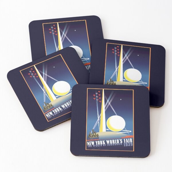 Item preview, New York World's Fair 1939 - Vintage World Fair Poster designed and sold by molamode.
