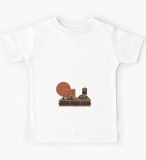 Cool cat funeral Kids Tee