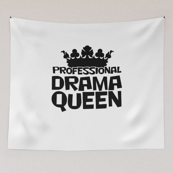 Aperçu de l'œuvre PROFESSIONAL DRAMA QUEEN créée et vendue par afternoontees.