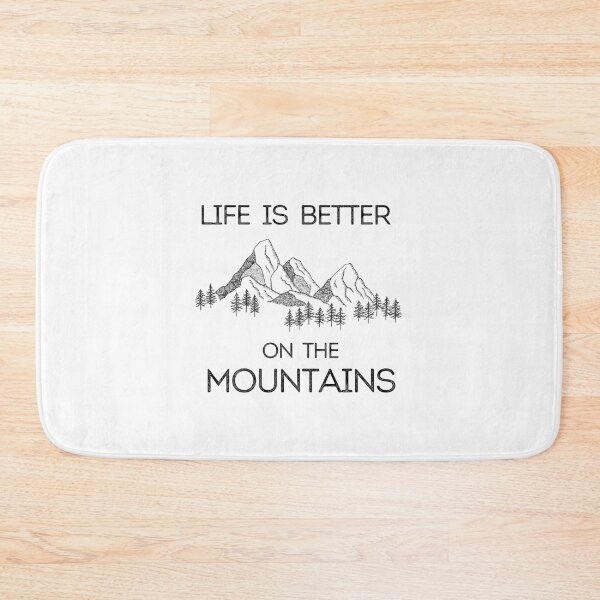 Item preview, Life Is Better On The Mountains designed and sold by MagicArtworks.