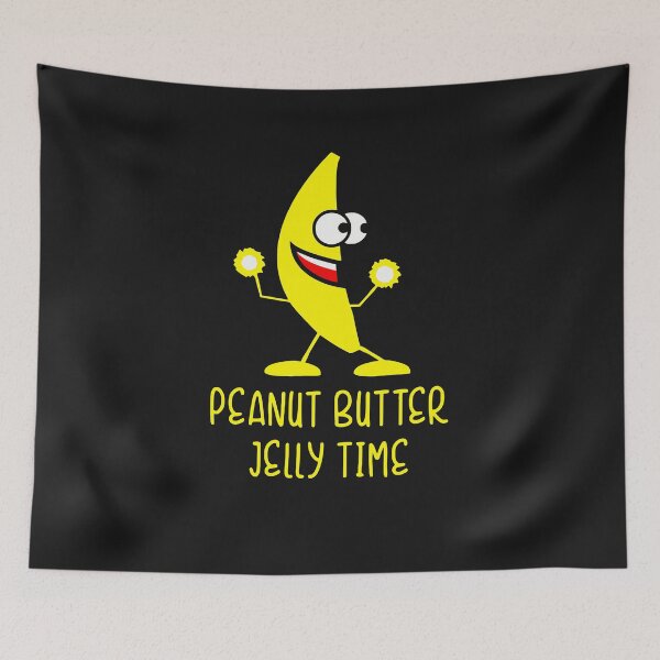 Item preview, peanut butter jelly time banana  designed and sold by whatsyokidswear.