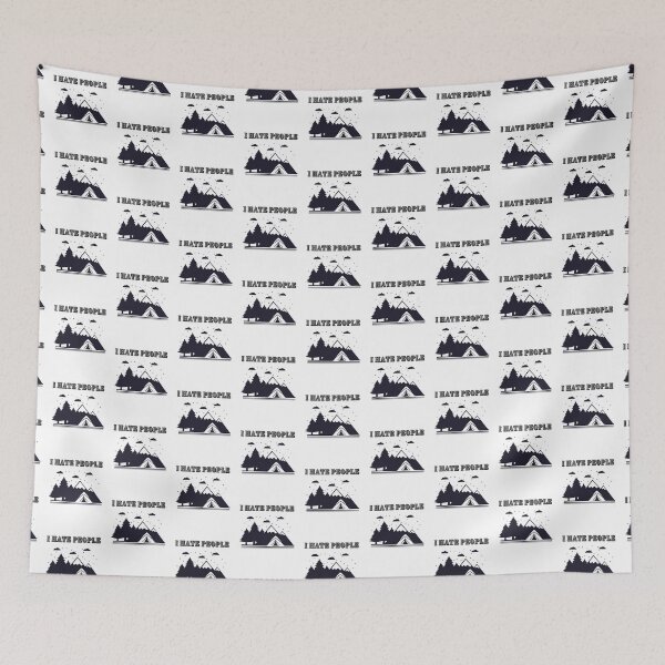 Item preview, I Hate People Camping Tent designed and sold by MagicArtworks.