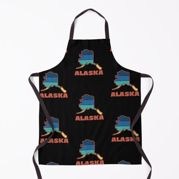 Item preview, Alaska State Retro Sunset designed and sold by Windmill Wildflowers.