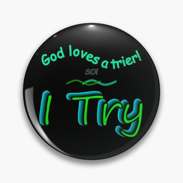 Item preview, I Try designed and sold by Nigel Designs.