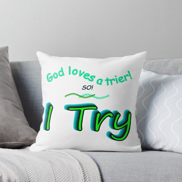 Item preview, I Try designed and sold by Nigel Designs.