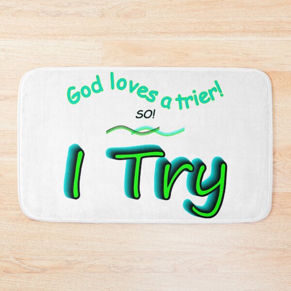 Item preview, I Try designed and sold by Nigel Designs.