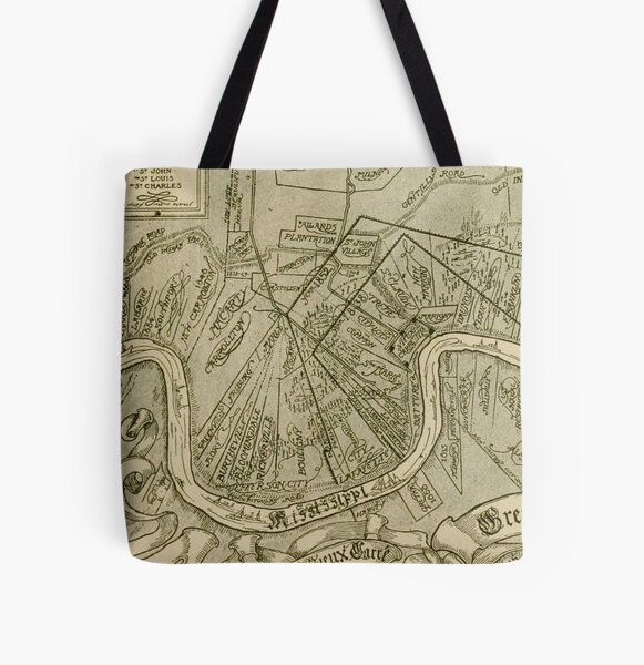 Vintage Map of New Jersey - 1819 Tote Bag by CartographyAssociates - Pixels