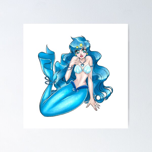 Hanon Mermaid Melody Pichi Pichi Pitch Poster for Sale by Misakivk