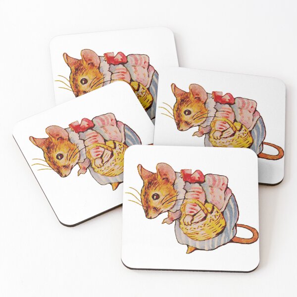 Item preview, Mrs. Tittlemouse - Beatrix Potter's Characters designed and sold by brushandframes.