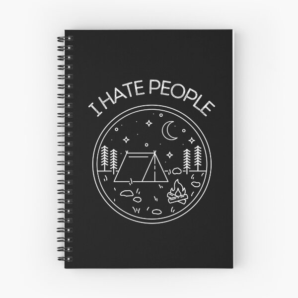 Item preview, I Hate People Camping Forest Night Sky designed and sold by MagicArtworks.