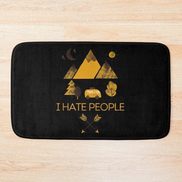 Item preview, I Hate People Camping in the Mountains designed and sold by MagicArtworks.
