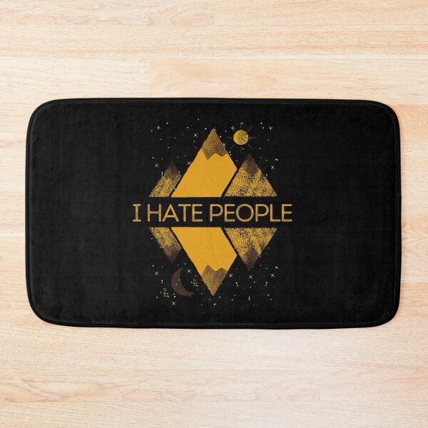 Item preview, I Hate People Mountains Sun and Moon designed and sold by MagicArtworks.