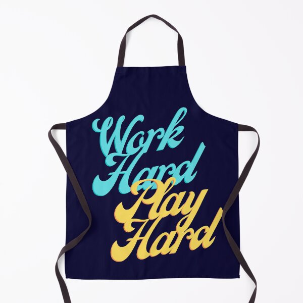 Item preview, Work Hard, Play Hard designed and sold by GeoTeasters.