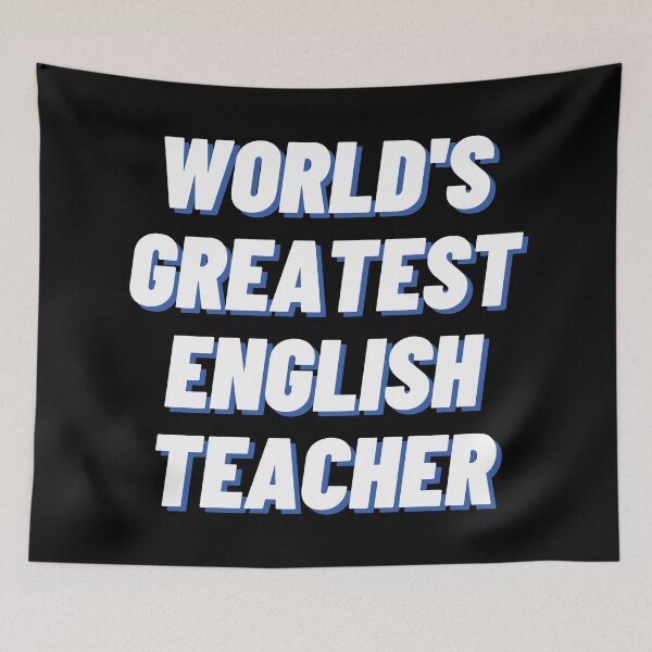 Item preview, World's Greatest English Teacher designed and sold by Veriepear.