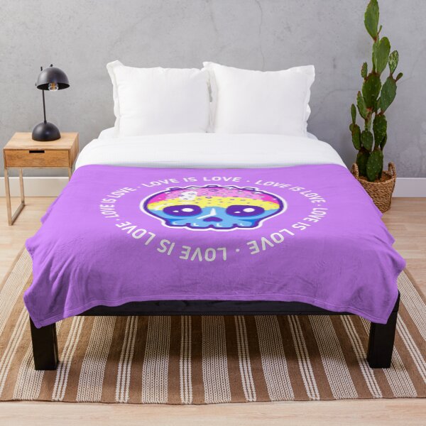 Item preview, Cráneo del orgullo pansexual - El amor es amor designed and sold by SugarNBones.