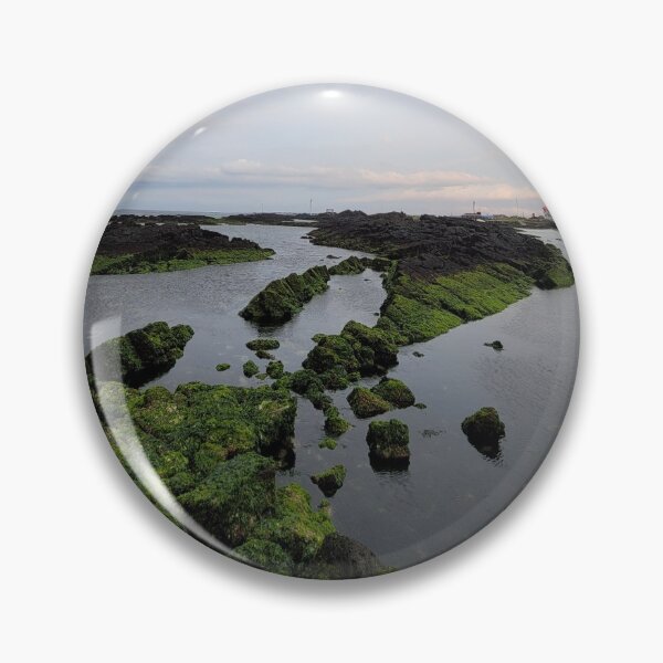Item preview,  Sunset and windmills projected on the eastern seacoast of Jeju at sunset, Jeju Island.Korea. designed and sold by human8891.