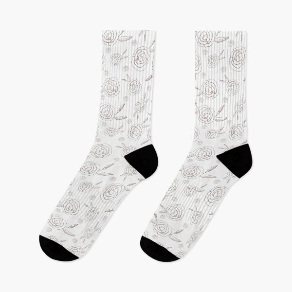 Item preview, Paris Roses in white designed and sold by PeppermintCreek.