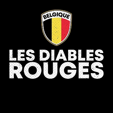 Artwork thumbnail, Les Diables Rouges Belgique Belgium by zeno27