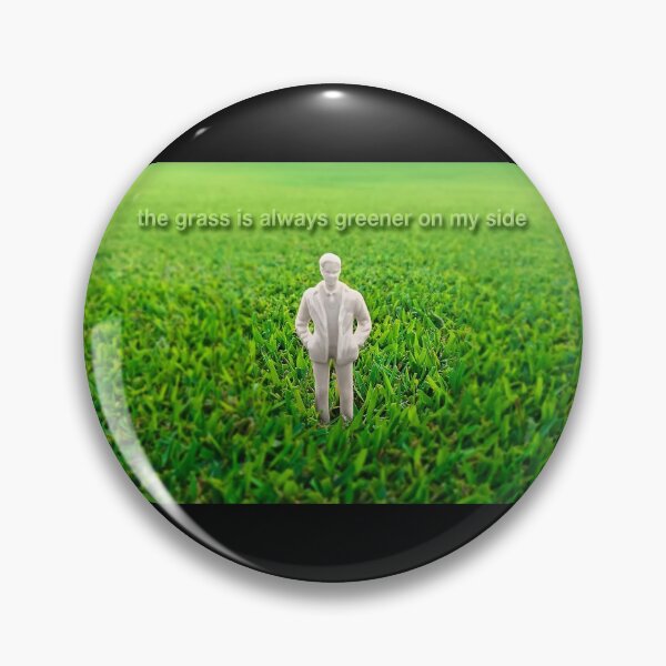 Item preview, the grass is always greener on my side designed and sold by Alex Preiss.