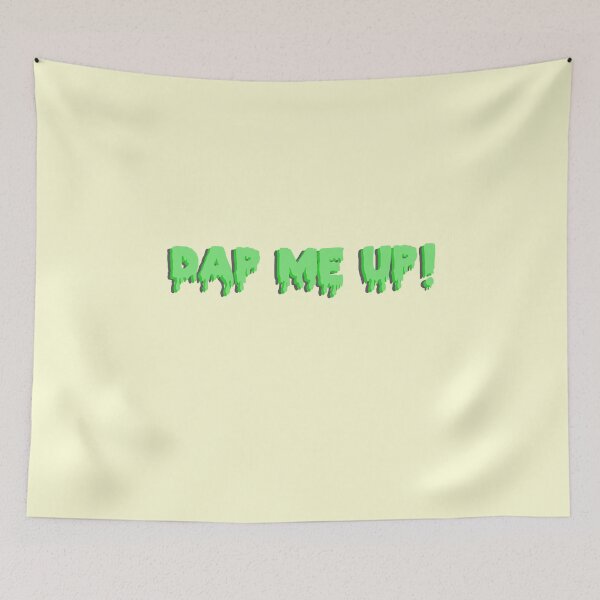 Item preview, Slimecicle "Dap Me Up!" Sticker (Dream SMP) designed and sold by artsydoodles.