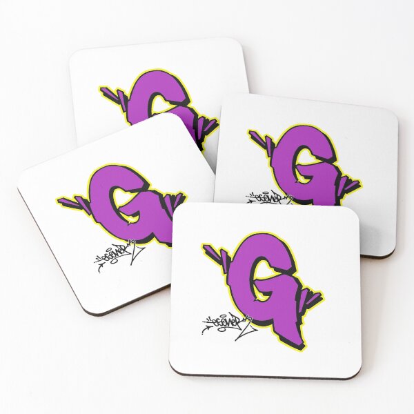 Item preview,  Purple LETTER G BY ESONE URBAN GRAFFITI STREET STYLE  designed and sold by GraffitiBomberZ.