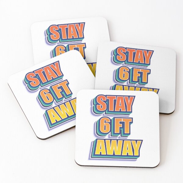 Item preview, Stay 6 feet Apart  | Funny Social Distancing designed and sold by art-fox.