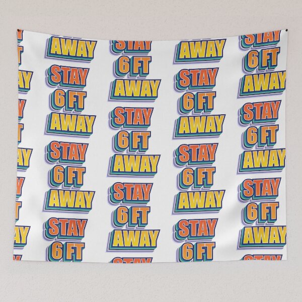 Item preview, Stay 6 feet Apart  | Funny Social Distancing designed and sold by art-fox.