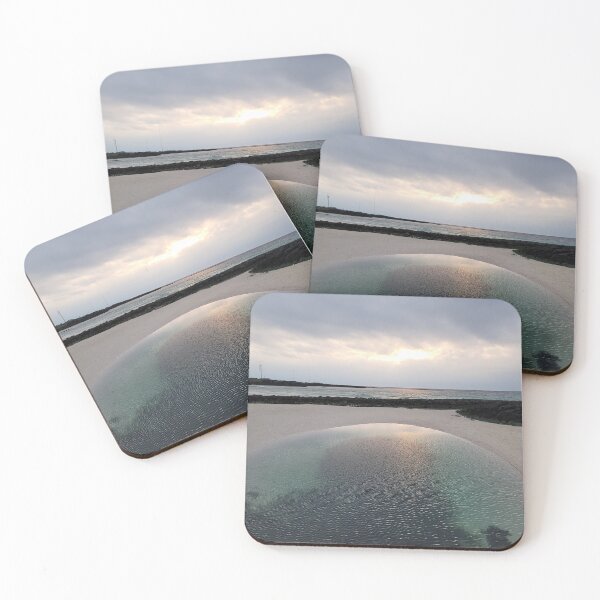 Item preview,  Sunset and windmills projected on the eastern seacoast of Jeju at sunset, Jeju Island.Korea. designed and sold by human8891.