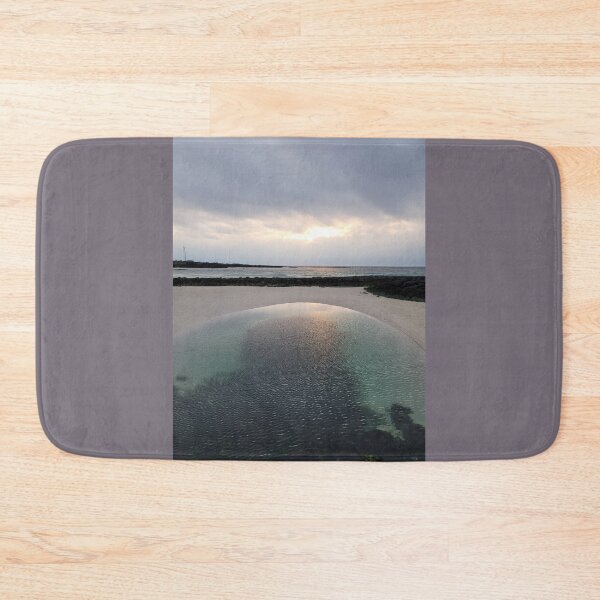 Item preview,  Sunset and windmills projected on the eastern seacoast of Jeju at sunset, Jeju Island.Korea. designed and sold by human8891.