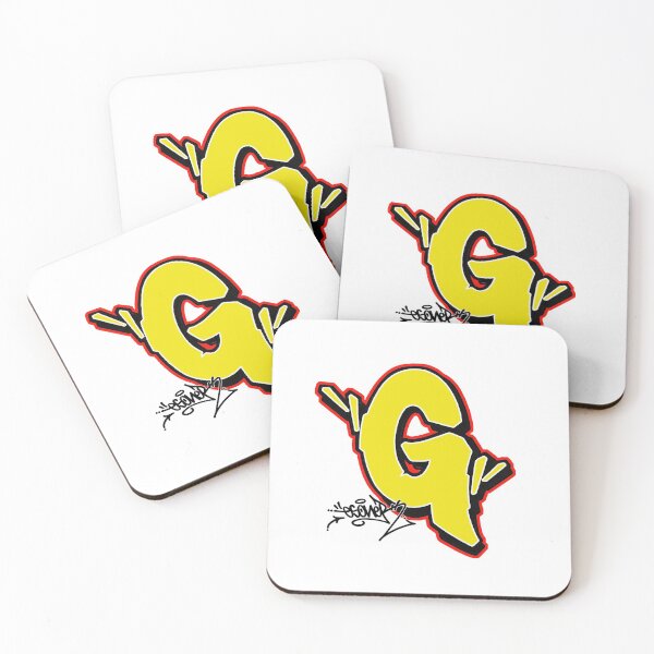 Item preview, YELLOW LETTER G BY ESONE URBAN GRAFFITI STREET STYLE  designed and sold by GraffitiBomberZ.