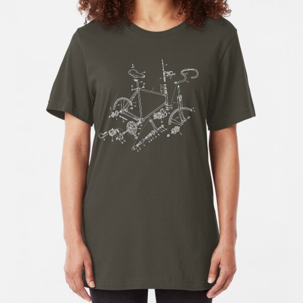 Bike addict Slim Fit T-Shirt