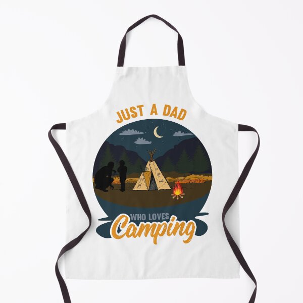 Item preview, Just A Dad Who Loves Camping designed and sold by AmethystMurad.