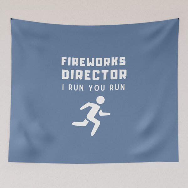 Item preview, Fireworks Director - Funny 4th of July fireworks design designed and sold by Theleochick.