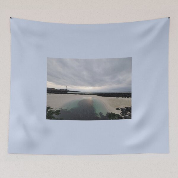 Item preview, Sunset and windmills projected on the eastern seacoast of Jeju at sunset, Jeju Island.Korea. designed and sold by human8891.