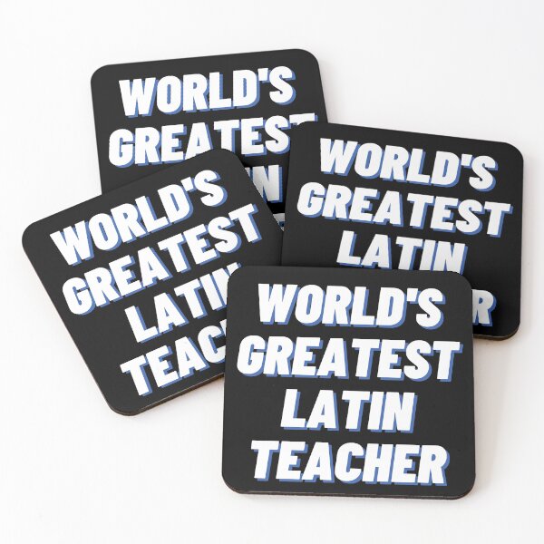 Item preview, World's Greatest Latin Teacher designed and sold by Veriepear.