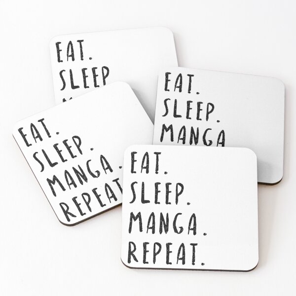 Item preview, EAT. SLEEP. MANGA. REPEAT. designed and sold by Rakusovsky.
