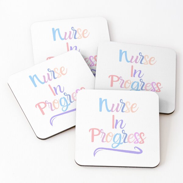 Item preview, nurse in progress quote - nurse gift/present (color)  designed and sold by PickaSticka.
